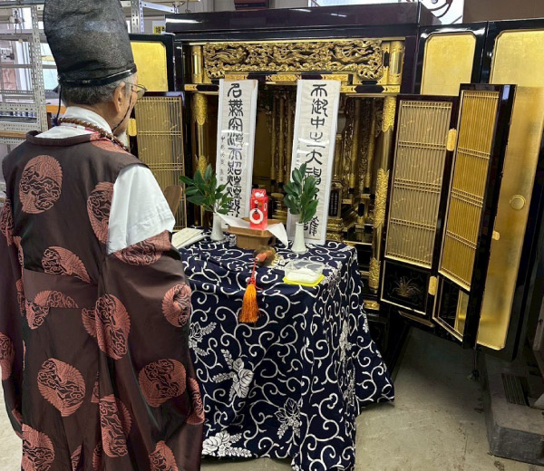 供養も安心
自社倉庫で毎月実施